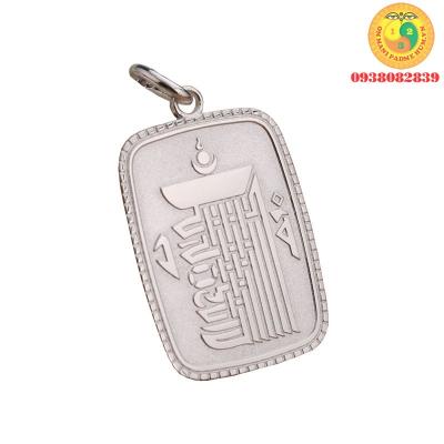 Mặt Dây Chuyền Khắc KALACHAKRA (KIM CANG THỜI LUÂN)